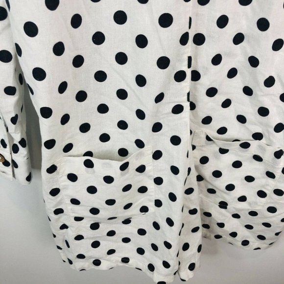 Roxy BNWT Sound Of Goodbye Dots Long Sleeve Play Suit Women's Size S RRP $99.99 - Picture 7 of 12
